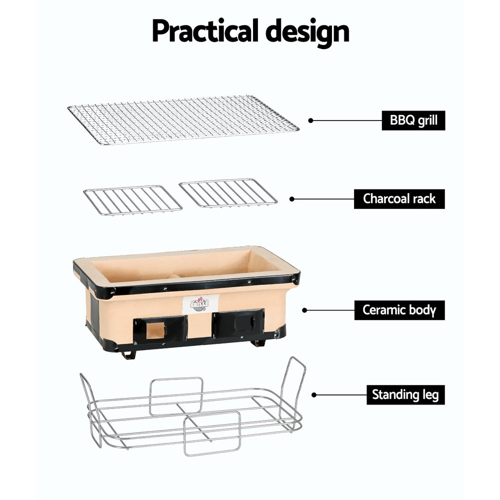 The Drifter Tabletop Charcoal Smoker