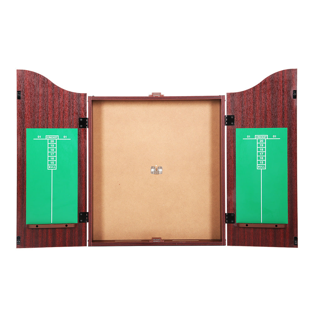 The Clubhouse Dartboard Cabinet Set