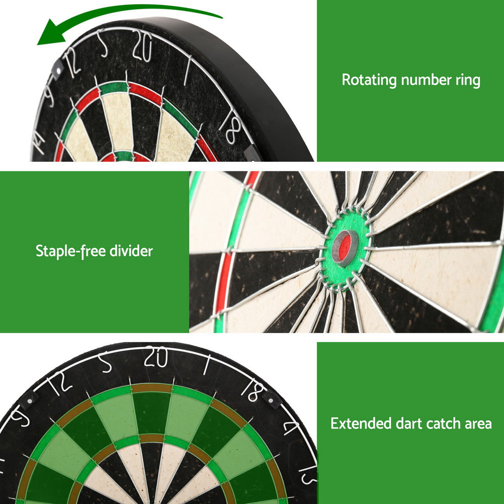 The Clubhouse Dartboard Cabinet Set