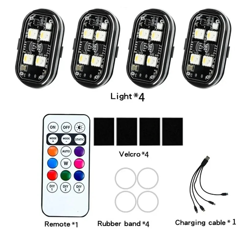 Cordless LED Strobe Lights