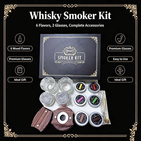 Dads Barrel Whiskey Smoker Kit