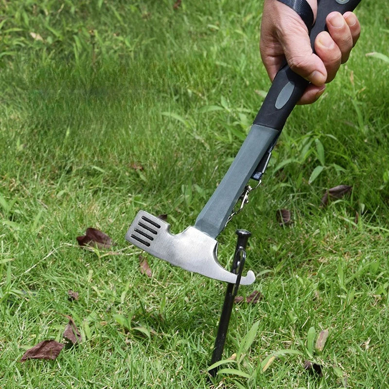 The Campers Friend - Steel Claw Hammer & Peg Puller.