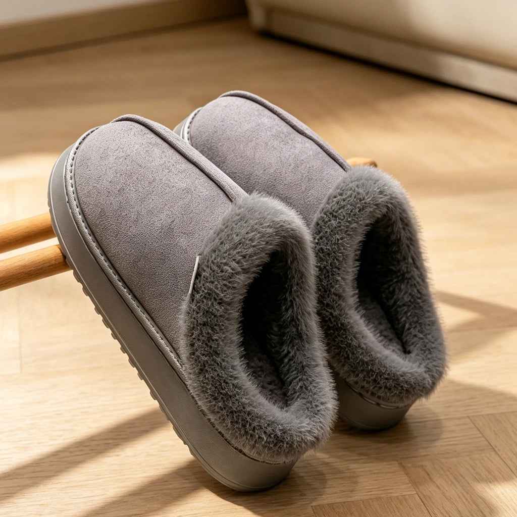 The Sherpa-Lined Winter Slippers