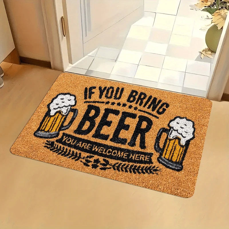 The Beer Welcome Doormat