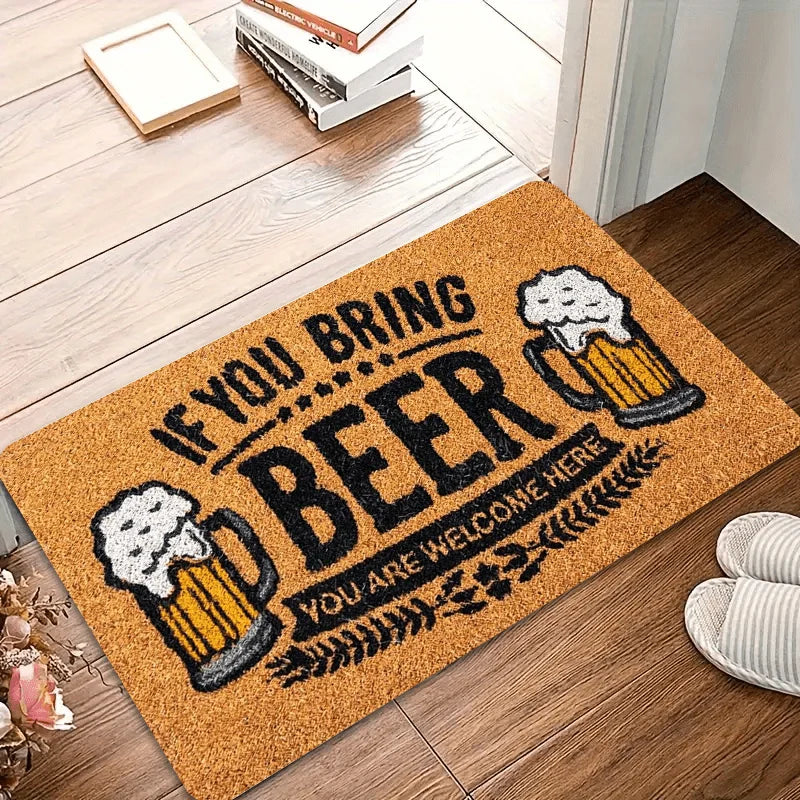 The Beer Welcome Doormat