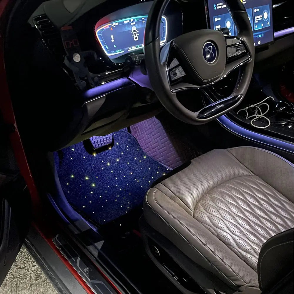Fibre-Optic Starlight Floor Mats