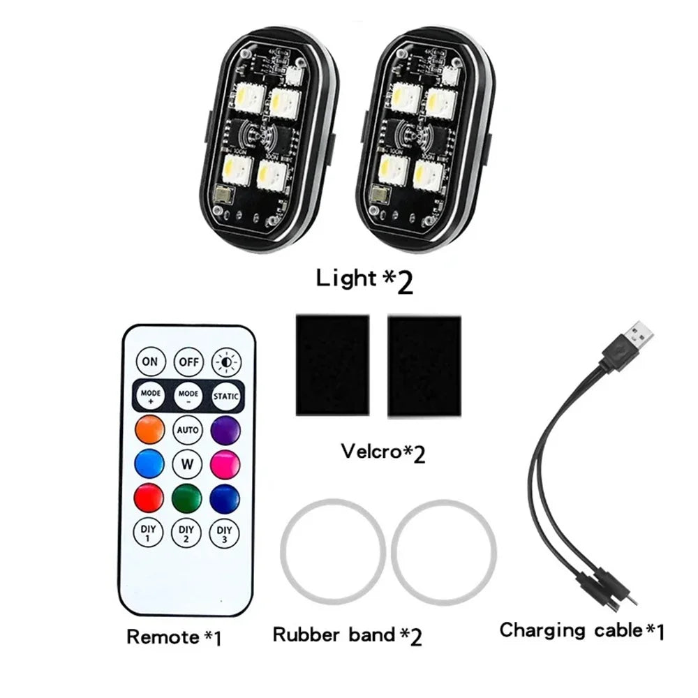 Cordless LED Strobe Lights