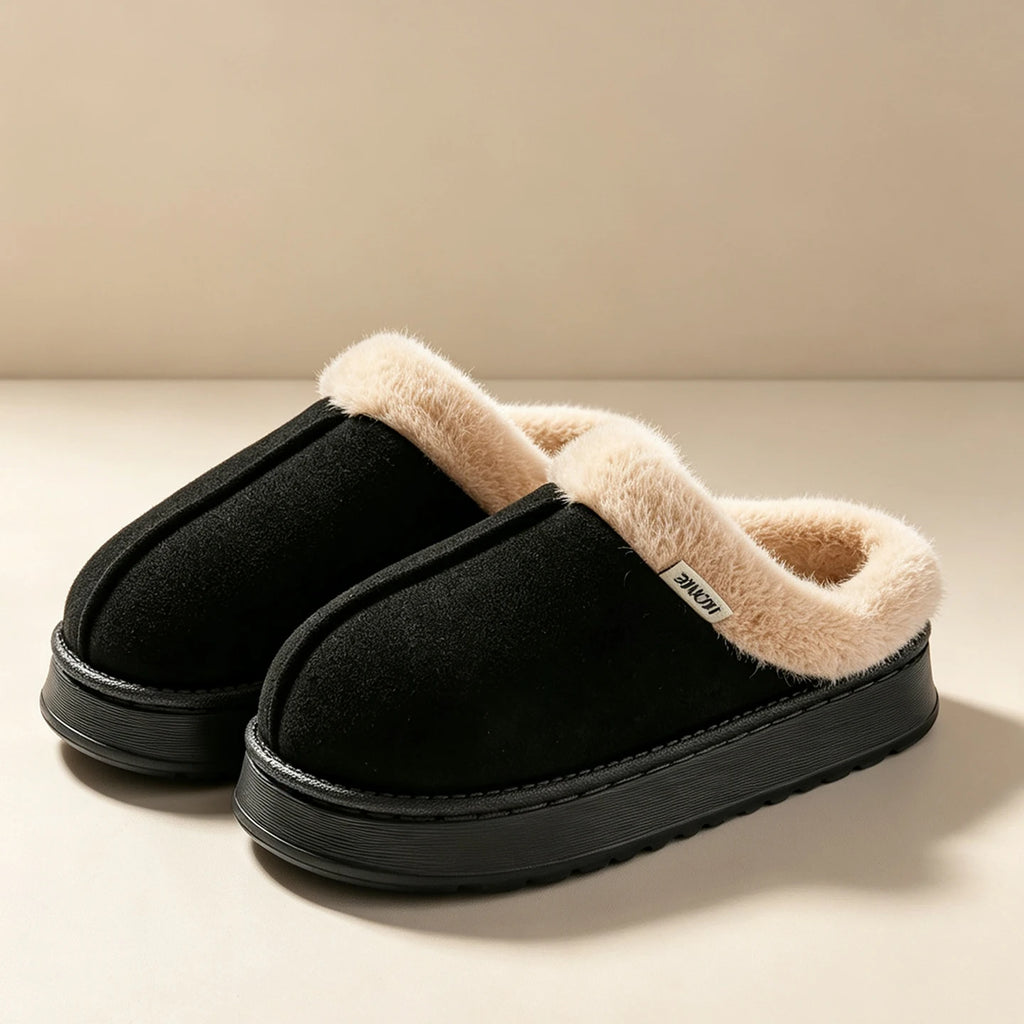 The Sherpa-Lined Winter Slippers