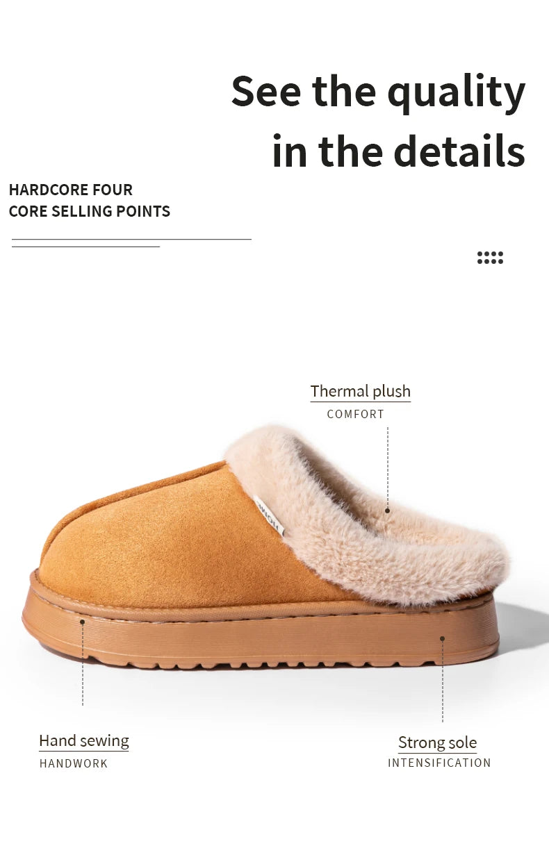 The Sherpa-Lined Winter Slippers