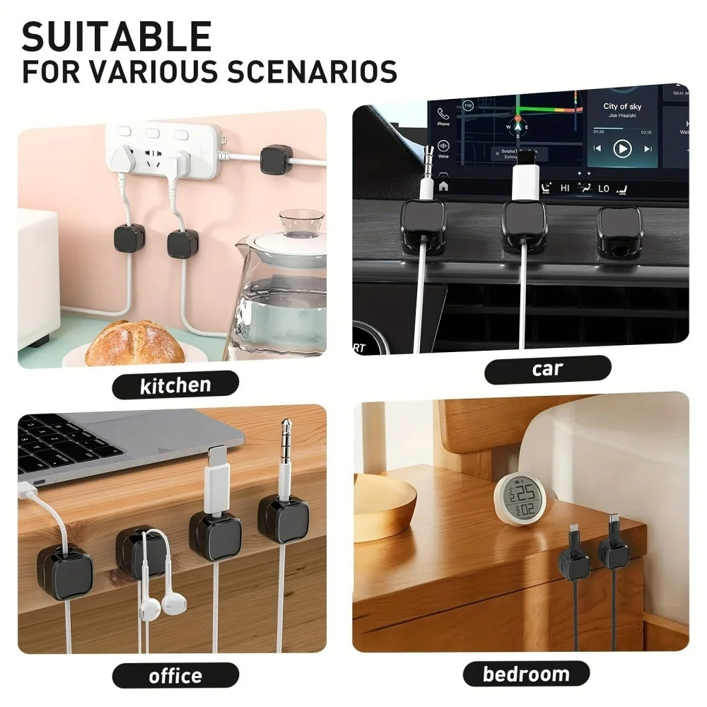 The Magnetic Cable Organizer