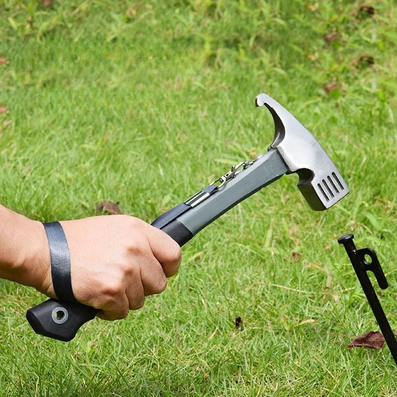 The Campers Friend - Steel Claw Hammer & Peg Puller.