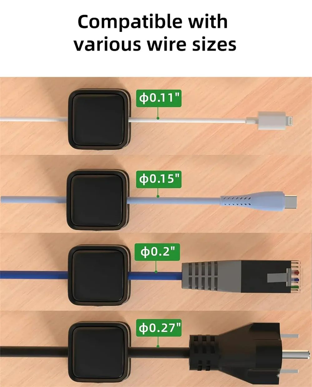 The Magnetic Cable Organizer