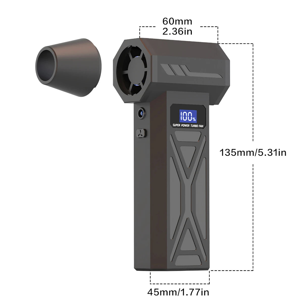 The Gale Cordless Turbo Air Blower