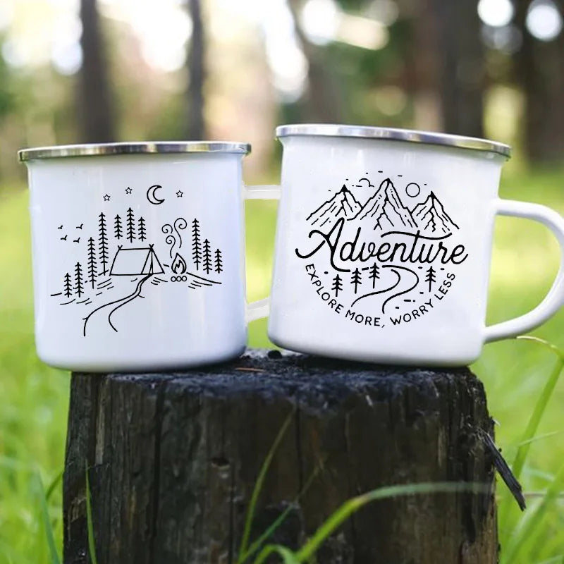 The Ridgeline Enamel Camp Mug