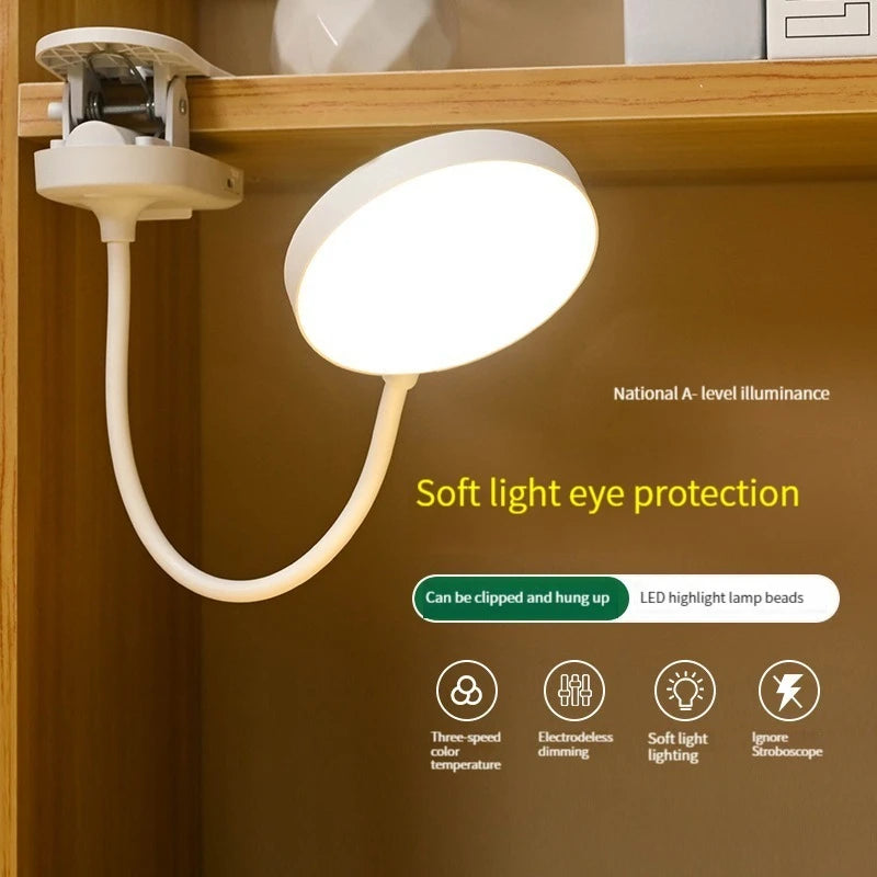 The Flexi Clip-On Desk Lamp