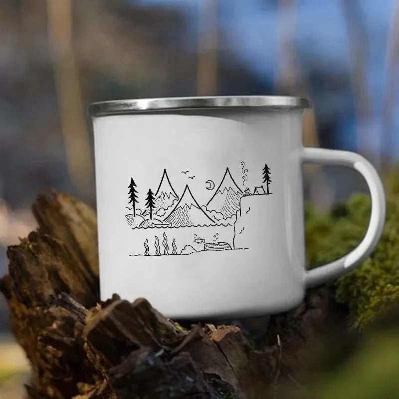 The Ridgeline Enamel Camp Mug