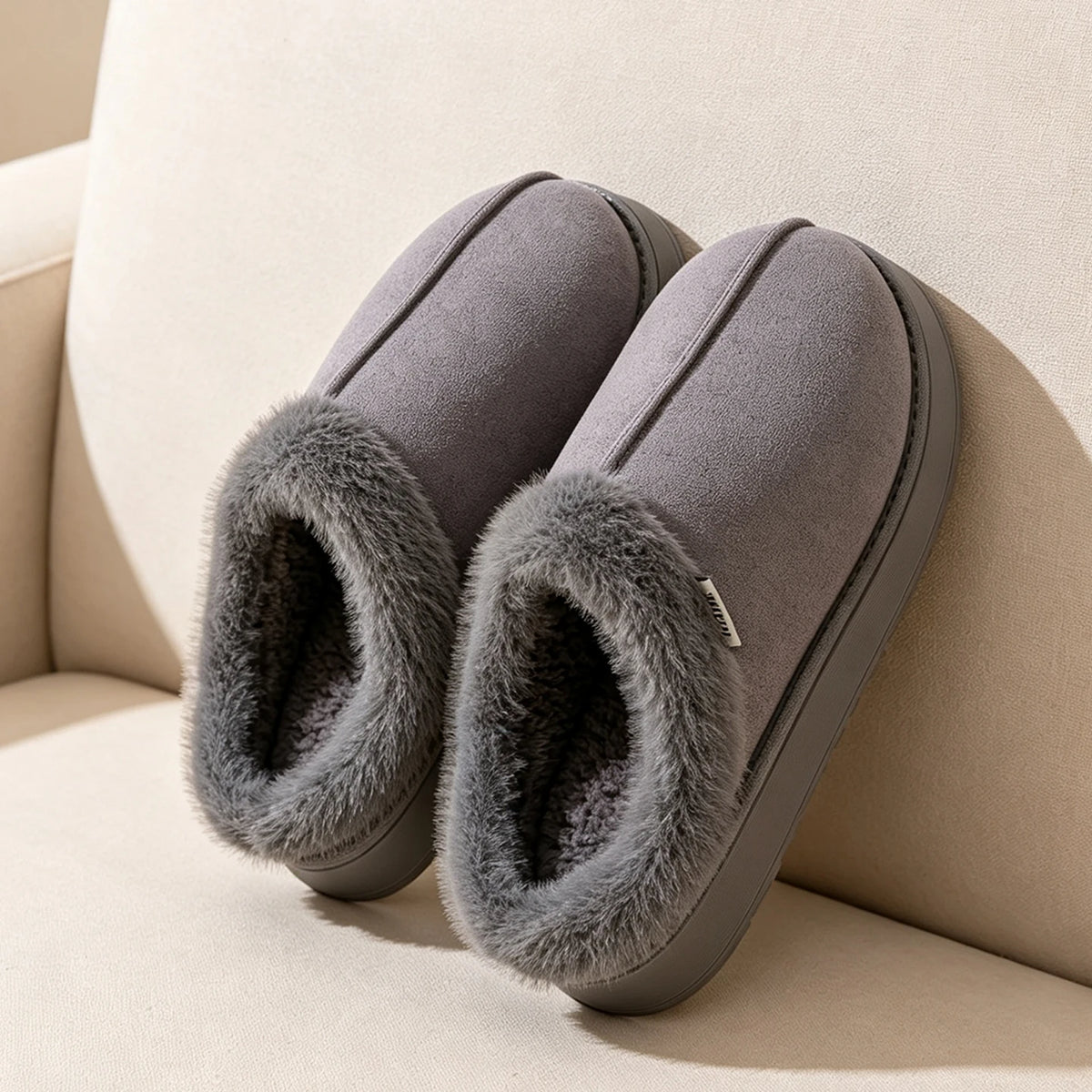 The Sherpa-Lined Winter Slippers