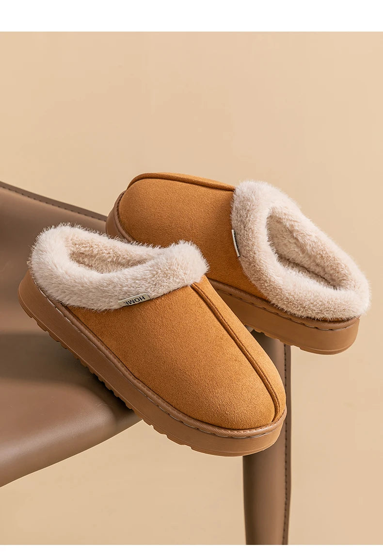 The Sherpa-Lined Winter Slippers