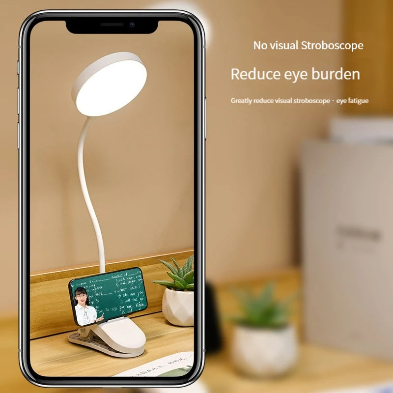 The Flexi Clip-On Desk Lamp