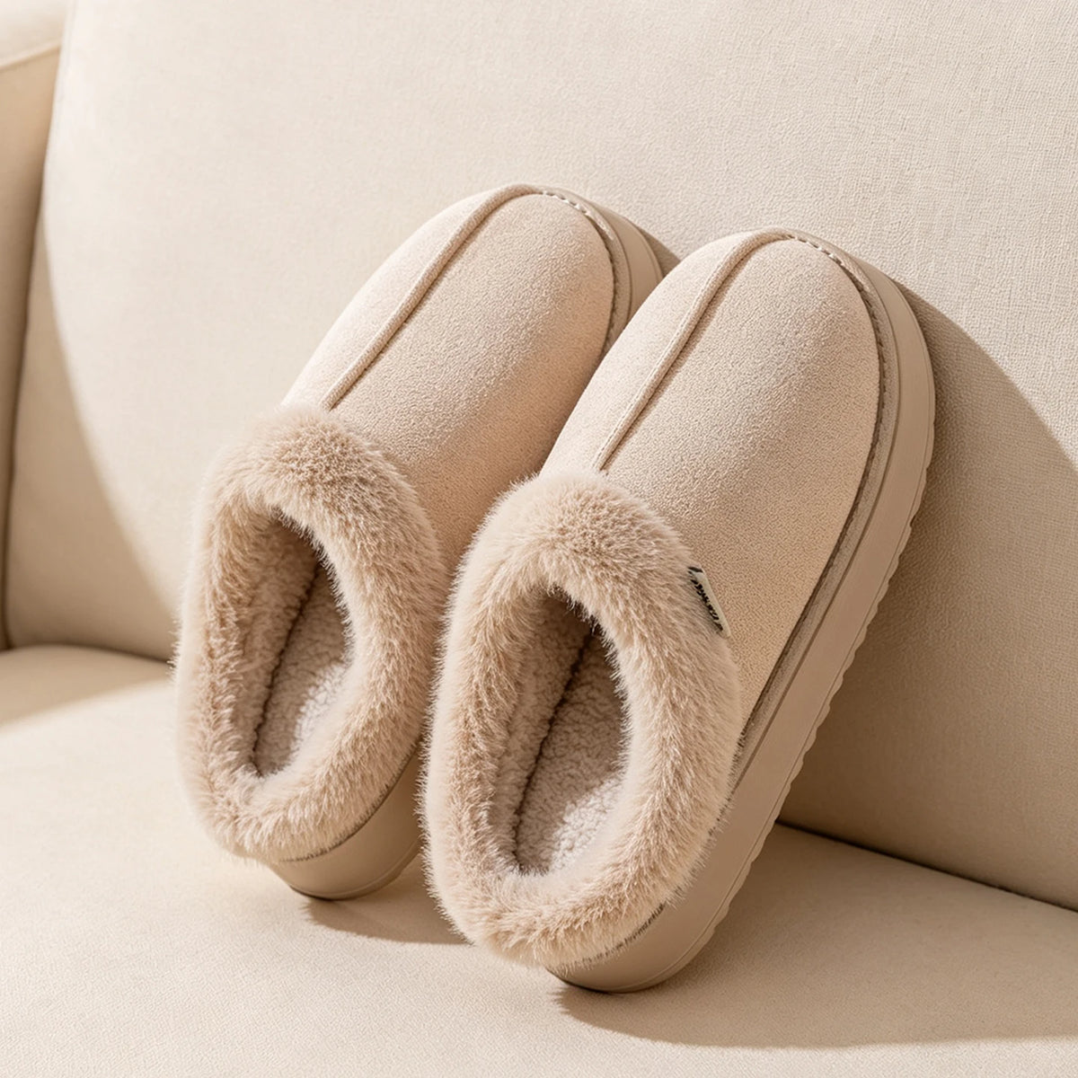 The Sherpa-Lined Winter Slippers