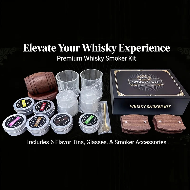 The Barrel Whiskey Smoker Kit