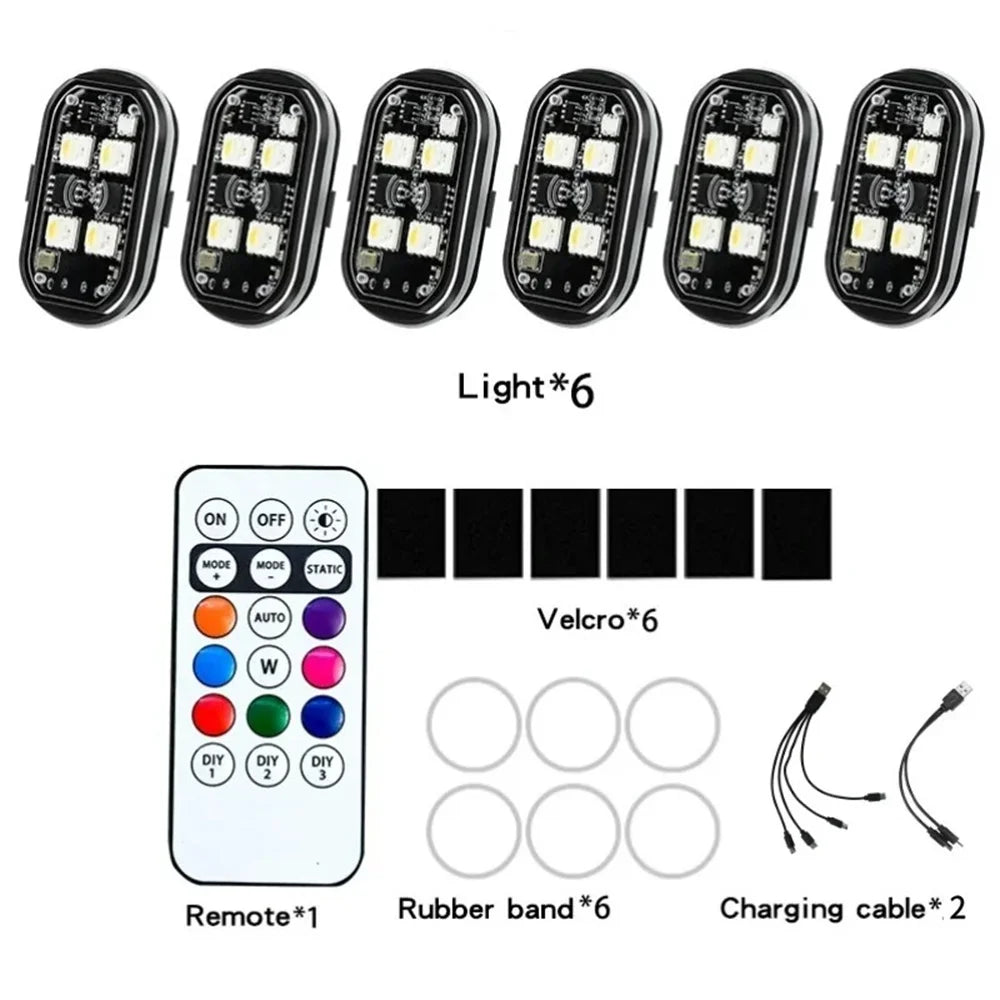 Cordless LED Strobe Lights