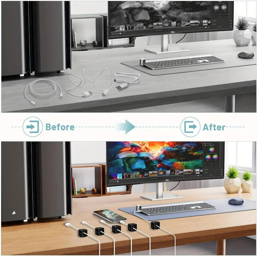 The Magnetic Cable Organizer