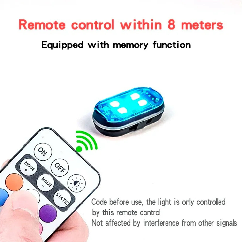 Cordless LED Strobe Lights