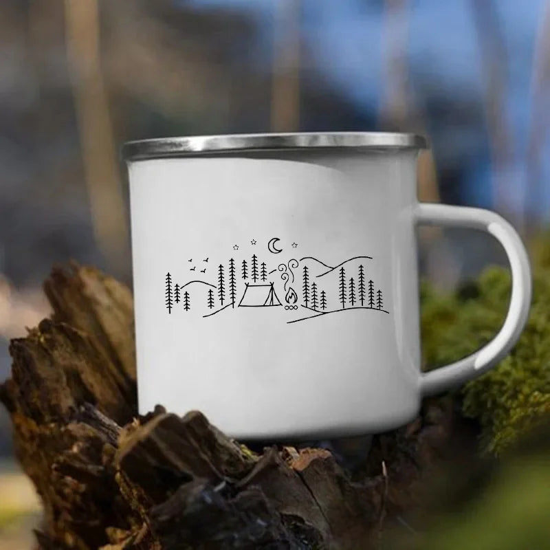 The Ridgeline Enamel Camp Mug