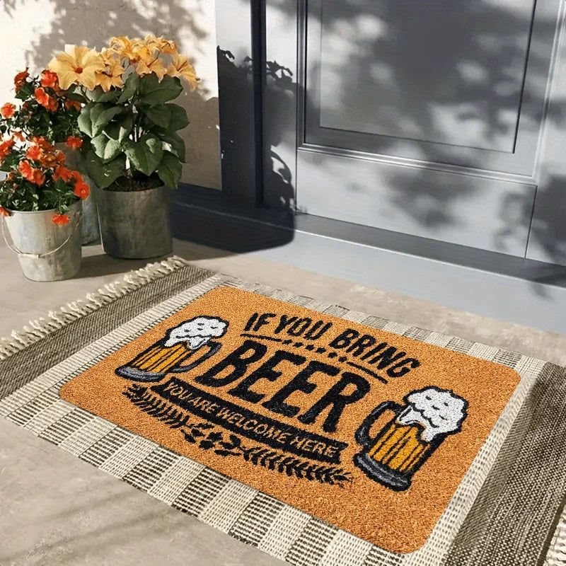 The Beer Welcome Doormat