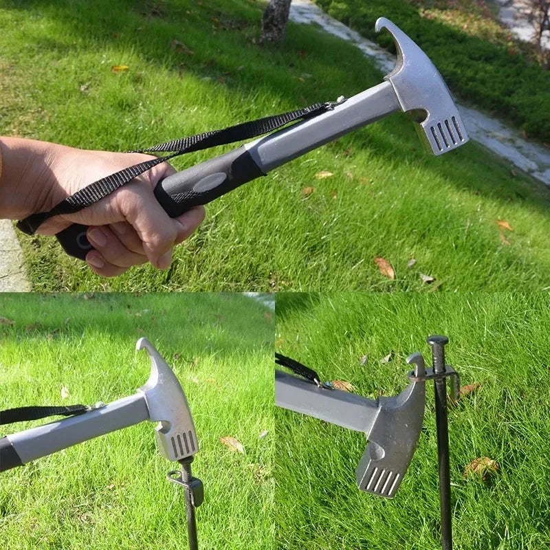 The Campers Friend - Steel Claw Hammer & Peg Puller.