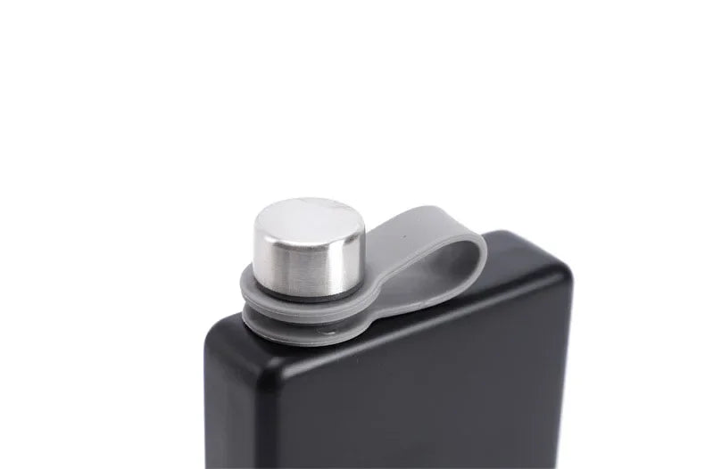9oz Portable 304 food grade SS Flagon Whiskey Vodka Wine Pot Hip Flask Set Alcohol Drinking pocket Bottle outdoor camping