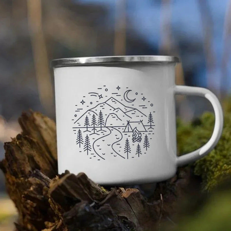 The Ridgeline Enamel Camp Mug