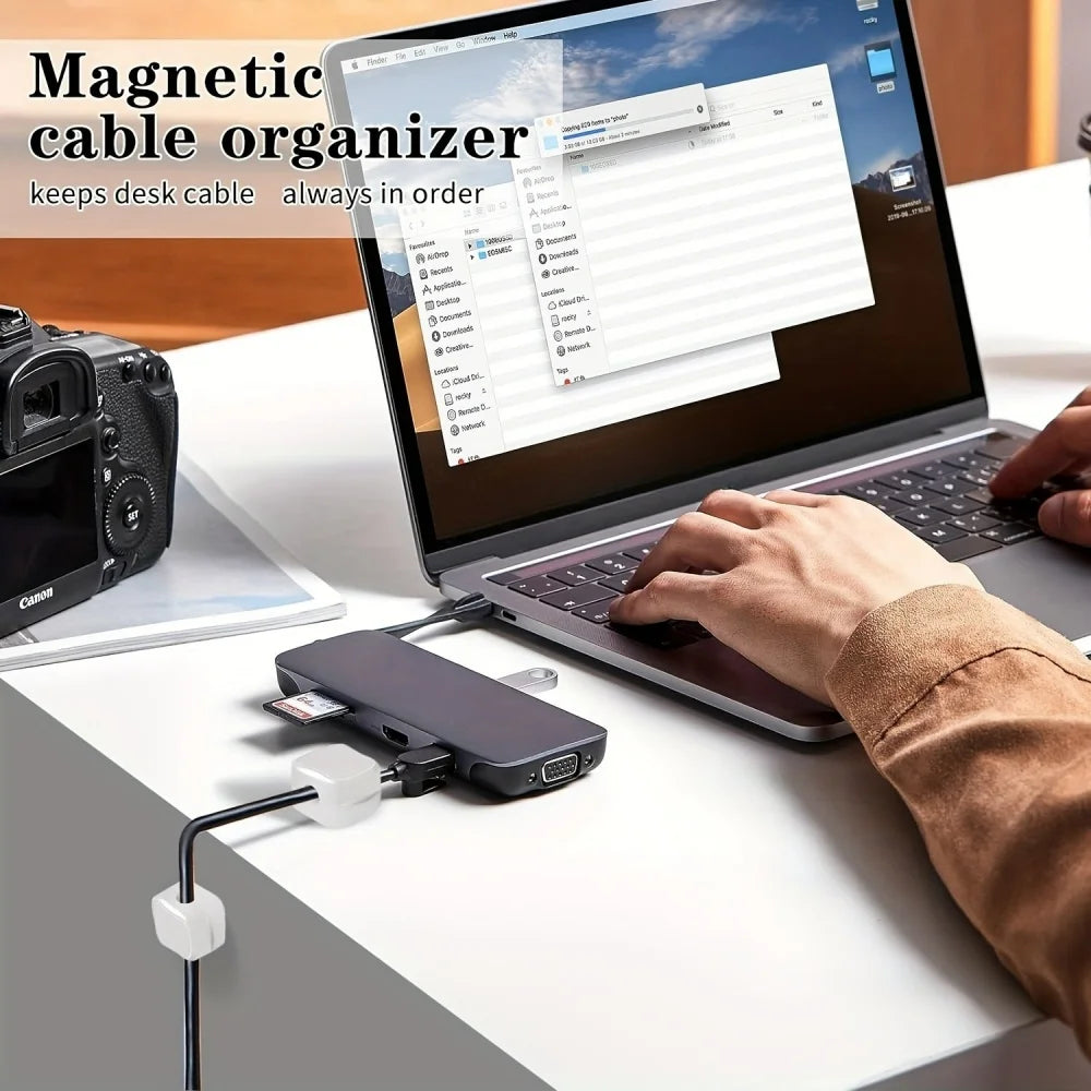 The Magnetic Cable Organizer
