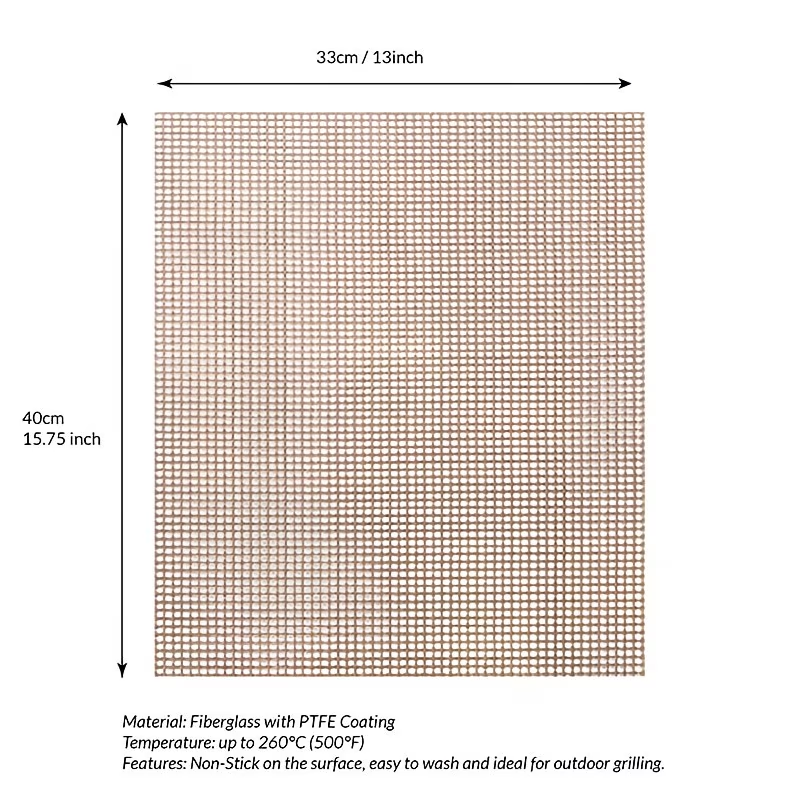 The No-Stick Grill Mat Set