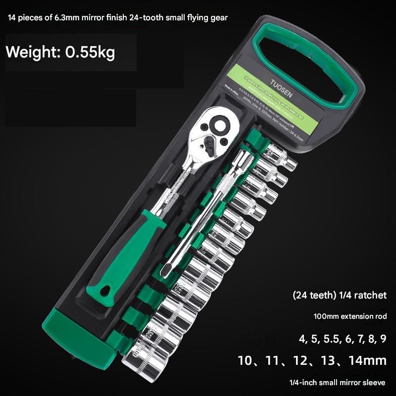 The Precision Ratchet & Socket Kit