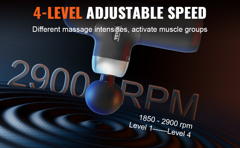 SucceBuy Mini Massage Gun Deep Tissue Percussion Muscle Massage Gun Portable for Athletes Small Massage Gun Handheld